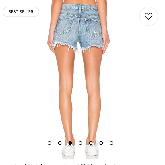 AGOLDE Parker Short Vintage Cut Off Short Womens Size 25 (26) - Picture 4 of 11